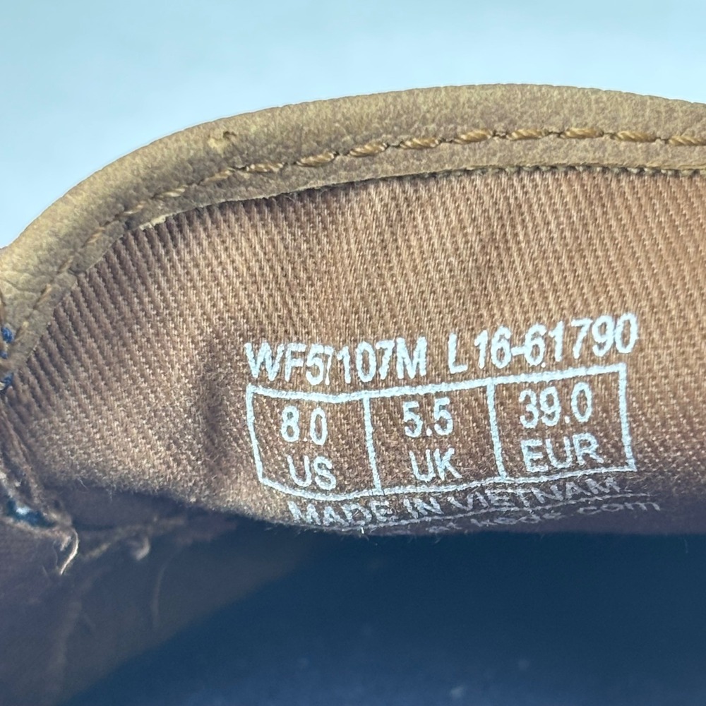 Keds Coastal Nautical Boat Shoes Blue White Striped Canvas Preppy Comfort Sz 8 - Picture 6 of 11